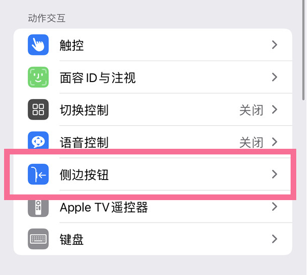 伊川苹果14维修店分享iPhone14 Plus侧键双击下载功能关闭方法 